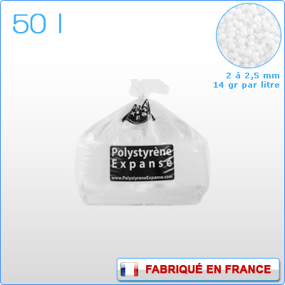 Billes de Polystyr�ne Expans� : 50 litres