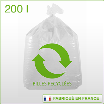 Billes de Polystyrène Recyclé: 200 litres